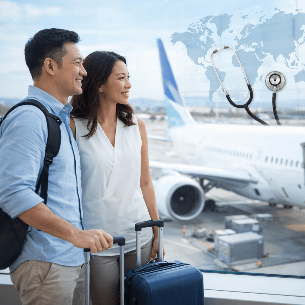 Travelers ready for medical journey